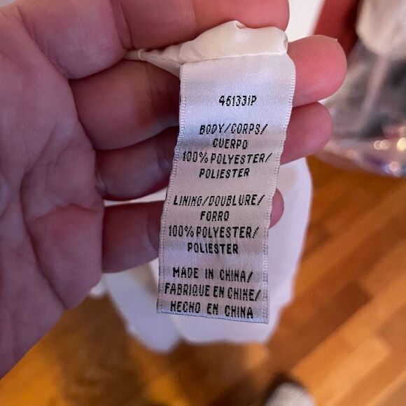 VTG LORD & TAYLOR | JILL STUART | black & off white open back gown NWT Size 2 - Picture 15 of 15